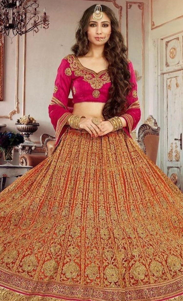 beautiful lehenga look